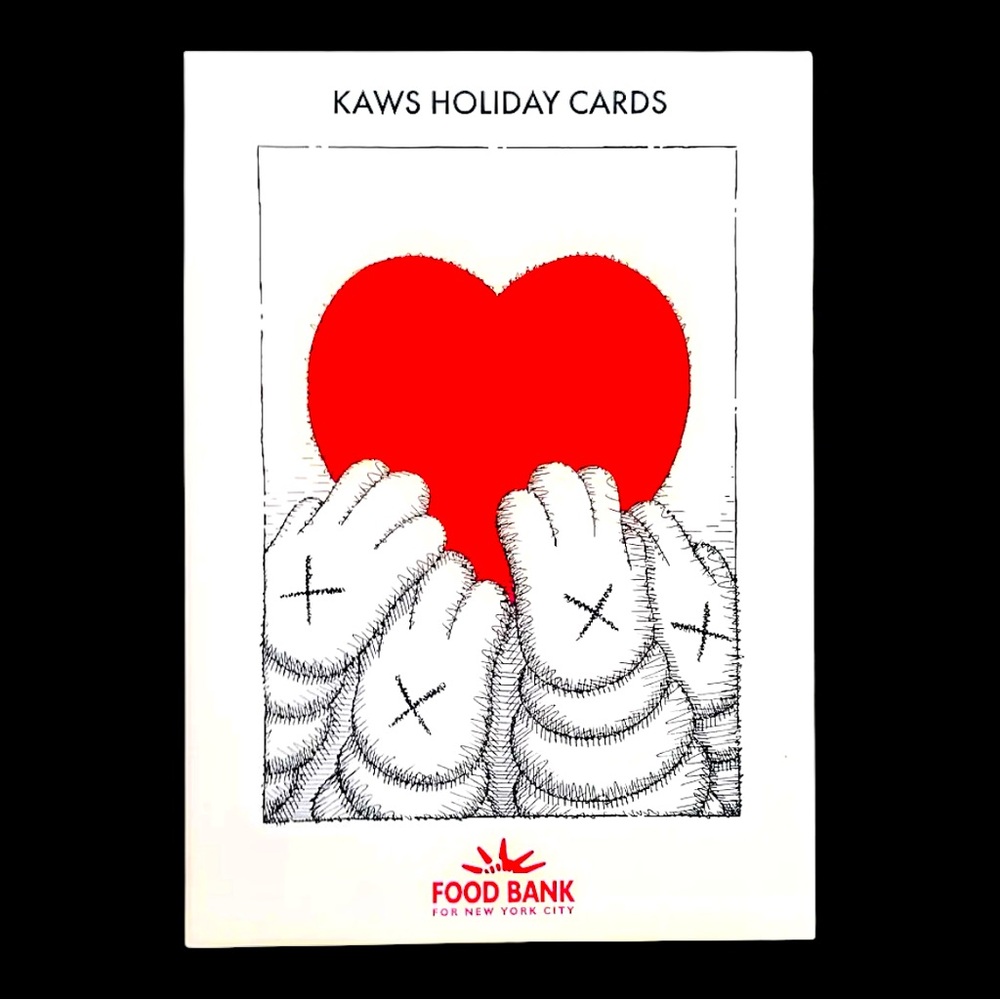 KAWSxFood Bank for New York City: 2020 Holiday Ltd Ed (1 SINGLE Card + Envelope)